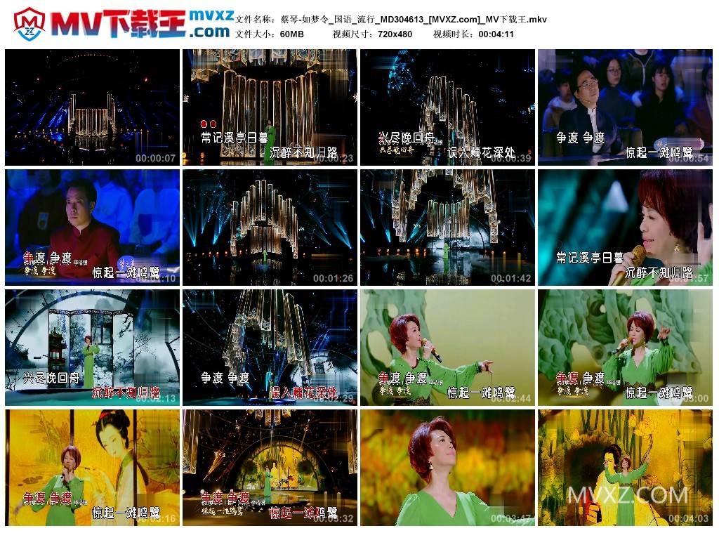 蔡琴-如梦令_国语_流行_MD304613